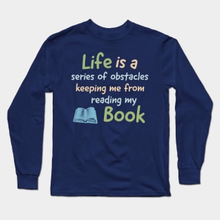 Funny Reading Enthusiasts Book Lovers Love to Read Long Sleeve T-Shirt